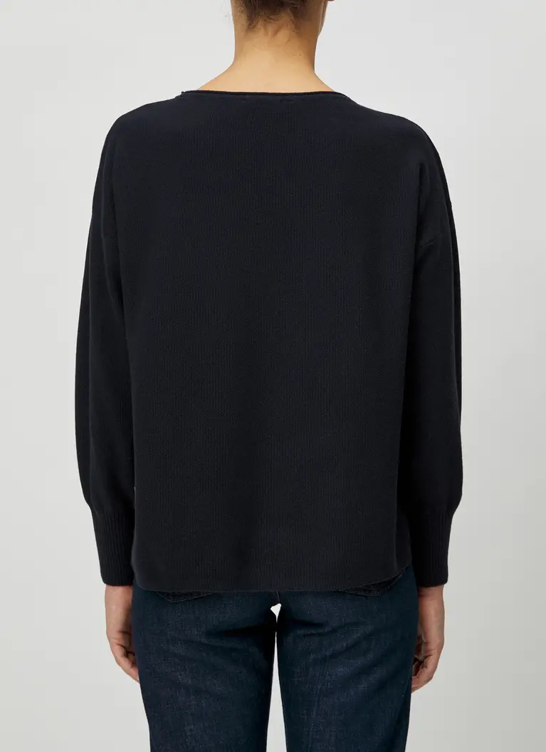 Maerz Muenchen RundhalspulloverMerino-Baumwoll-MixArt. Nr. 368500-399