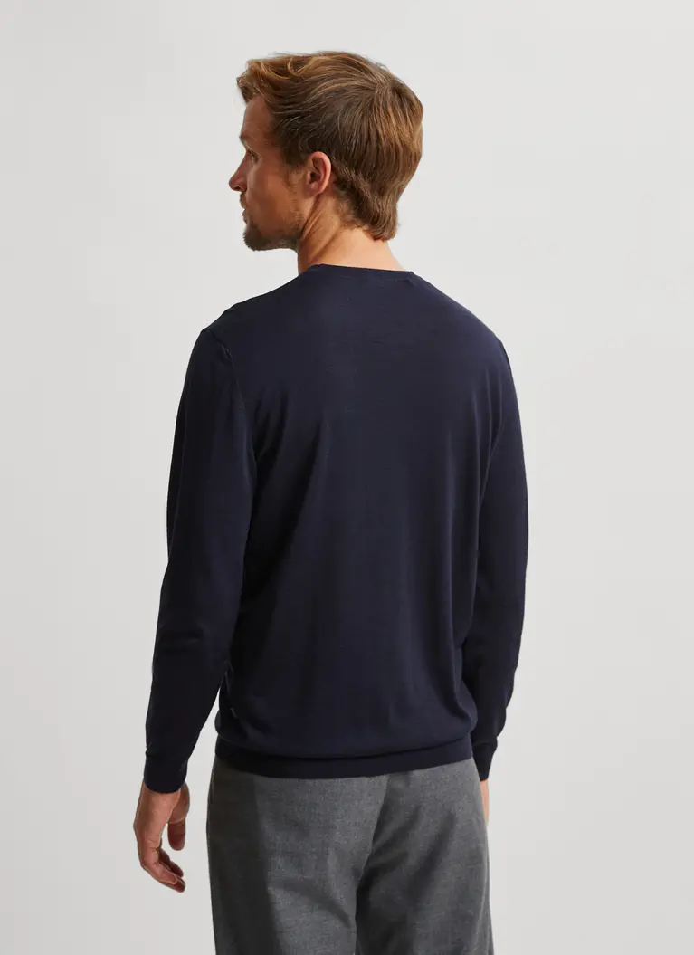 Maerz Muenchen RundhalspulloverMerino-Seide-CashmereArt. Nr. 426300-399