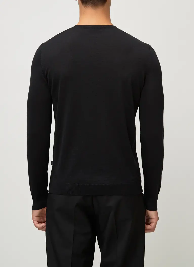 Maerz Muenchen RundhalspulloverMerino-Seide-CashmereArt. Nr. 426300-595