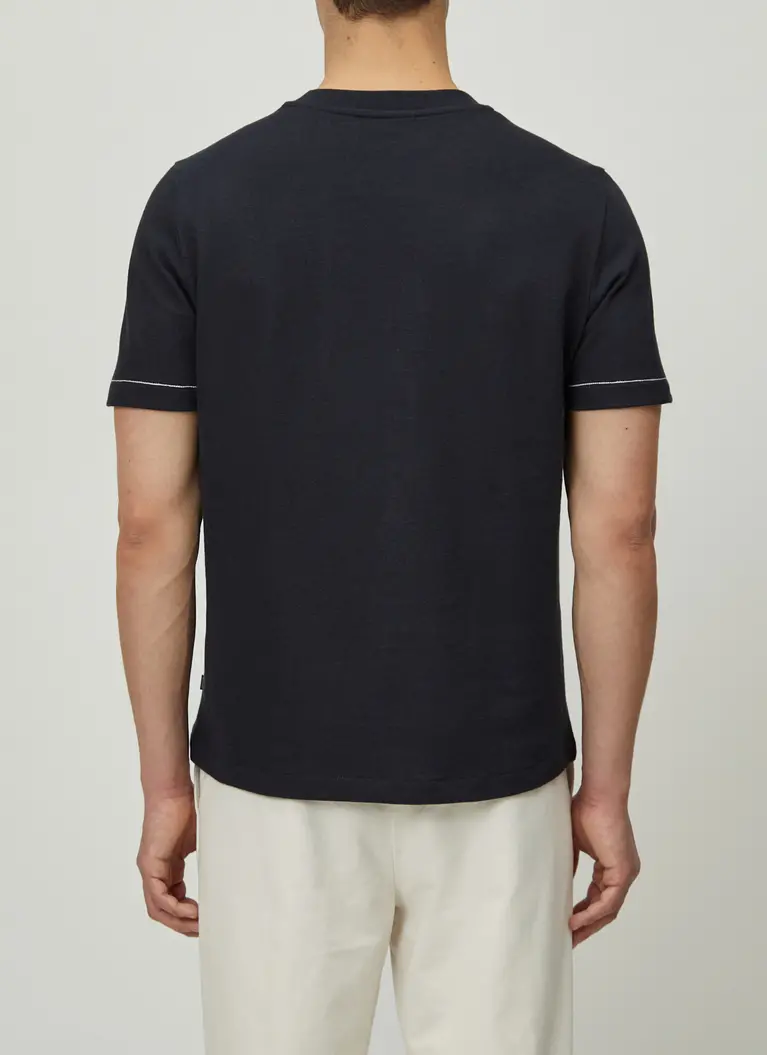 Maerz Muenchen RundhalsshirtBaumwoll-Leinen-MixArt. Nr. 661500-399