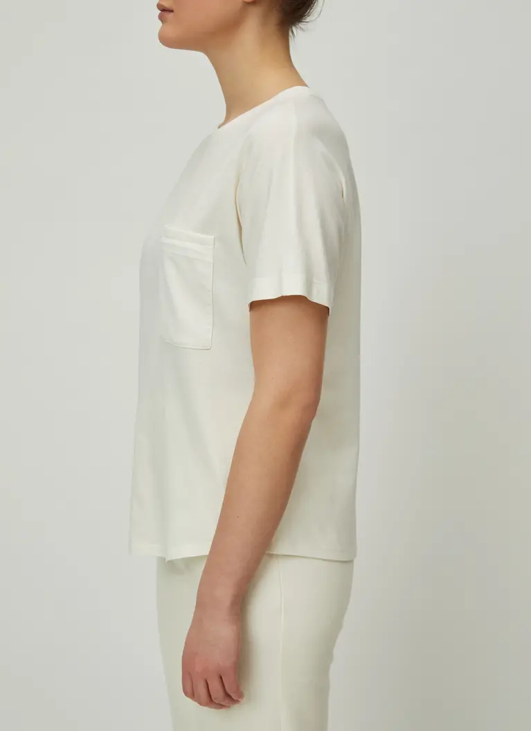 Maerz Muenchen RundhalsshirtBaumwoll-Modal-MischungArt. Nr. 125300-505