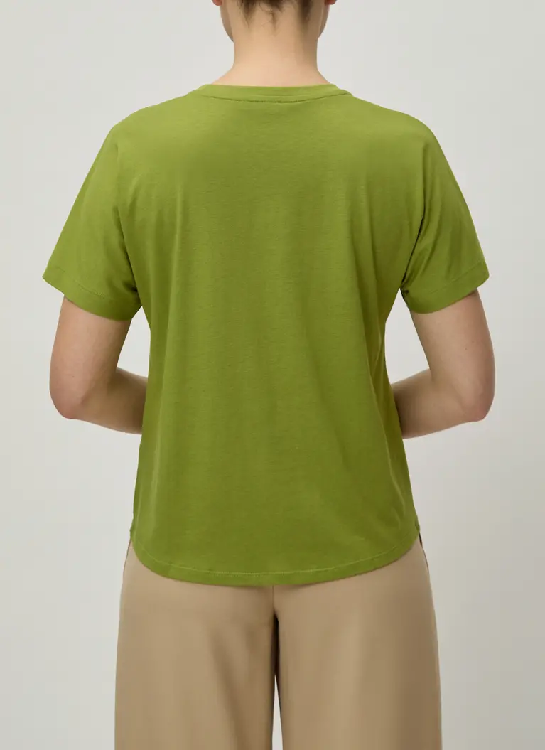 Maerz Muenchen RundhalsshirtBaumwoll-Modal-MischungArt. Nr. 125300-282