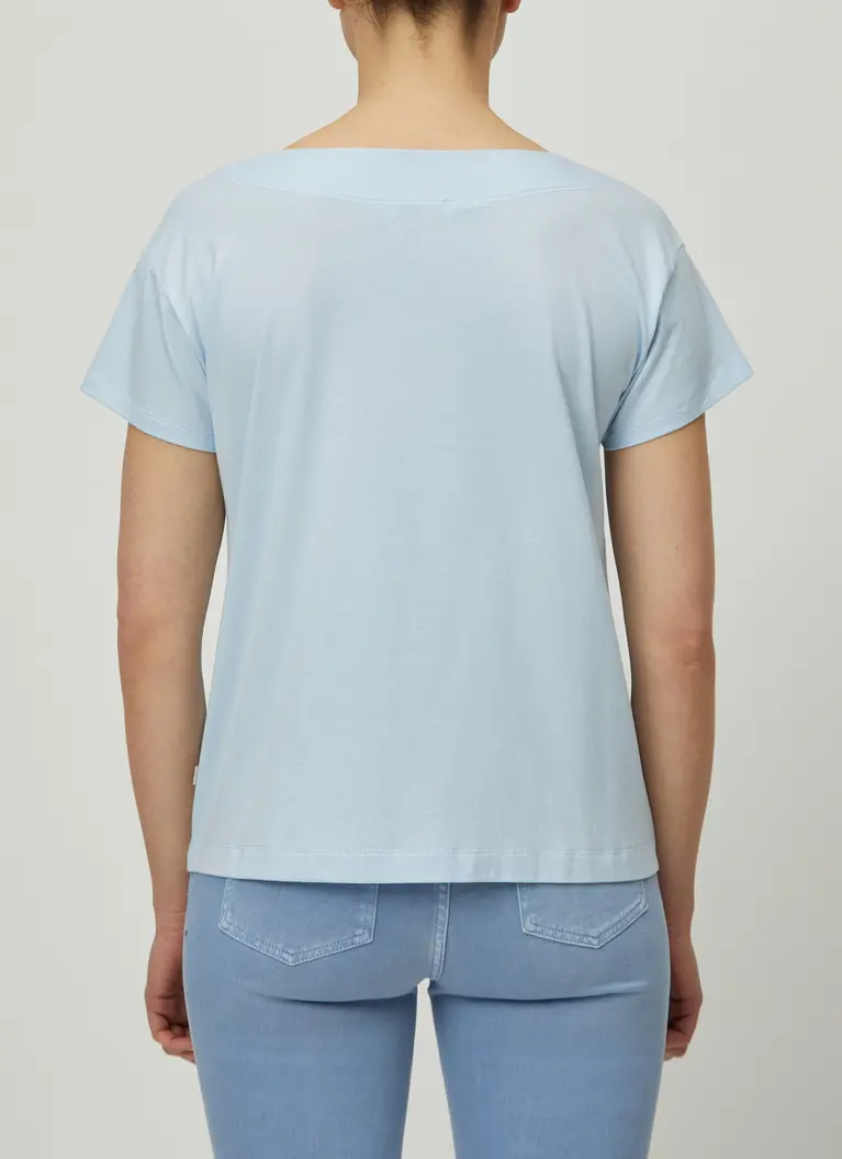 Maerz Muenchen RundhalsshirtBaumwoll-Modal-MischungArt. Nr. 129000-340