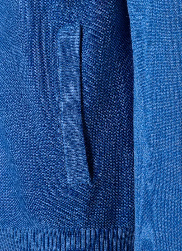 Maerz Muenchen Stehkragen-Zipper100% MerinowolleArt. Nr. 590900-355