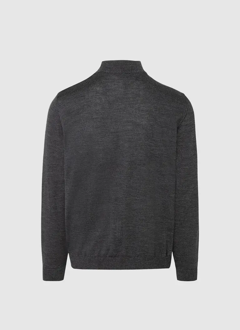 Maerz Muenchen Stehkragen-Zipper100% MerinowolleArt. Nr. 595400-591