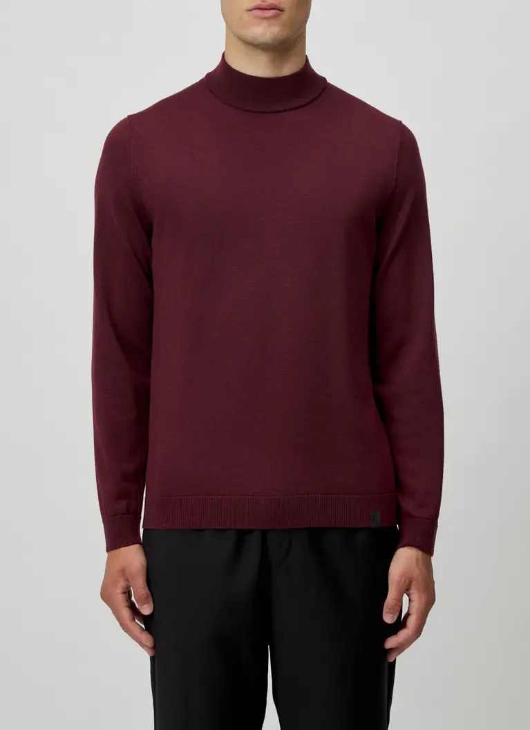 Maerz Muenchen Stehkragenpullover100% MerinowolleArt. Nr. 420300-485