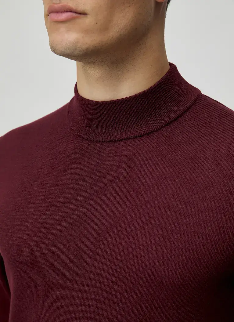 Maerz Muenchen Stehkragenpullover100% MerinowolleArt. Nr. 420300-485