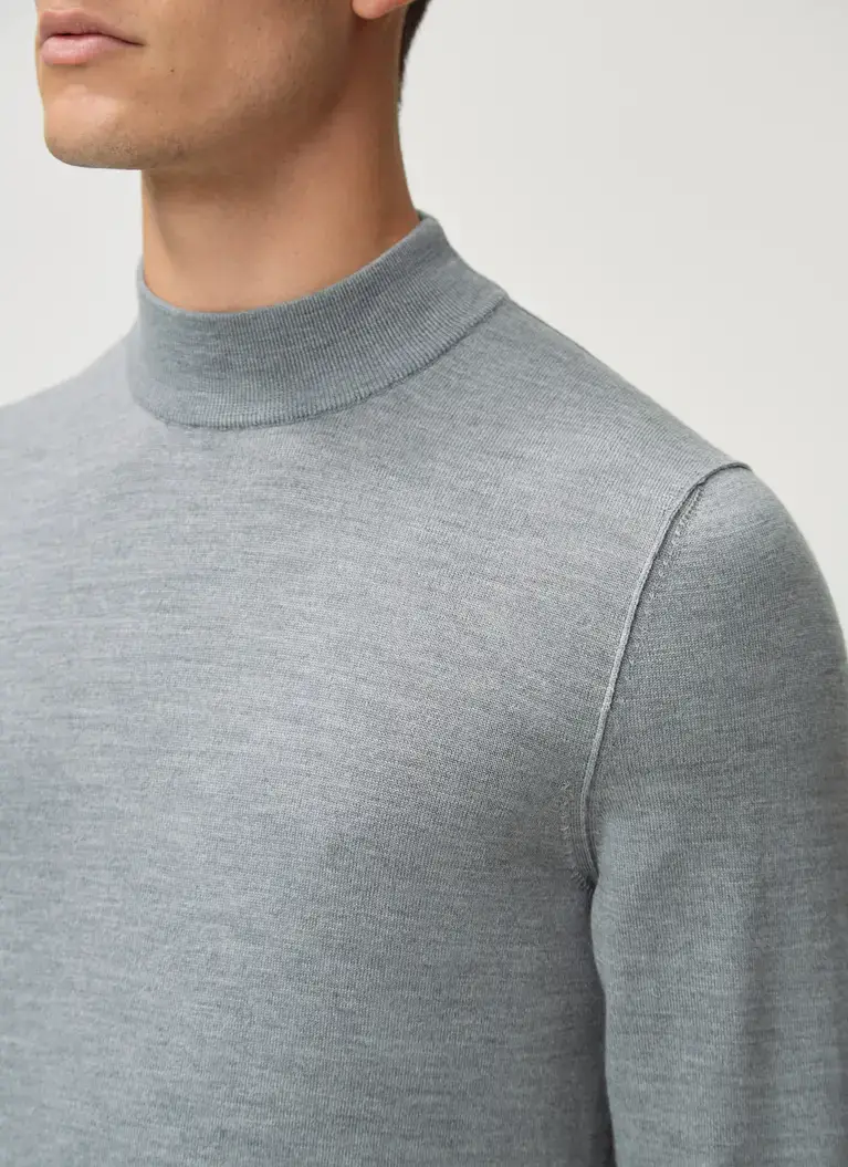 Maerz Muenchen Stehkragenpullover100% MerinowolleArt. Nr. 420300-536