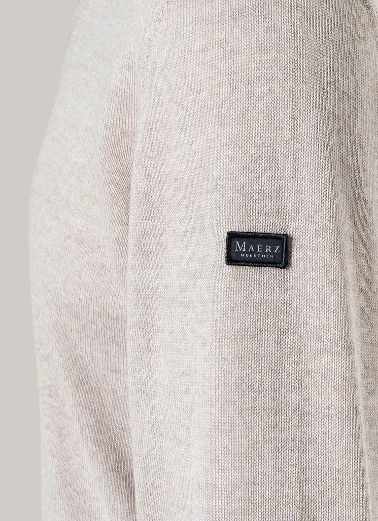 Maerz Muenchen V-Ausschnitt Pullover100% MerinowolleArt. Nr. 498840-148