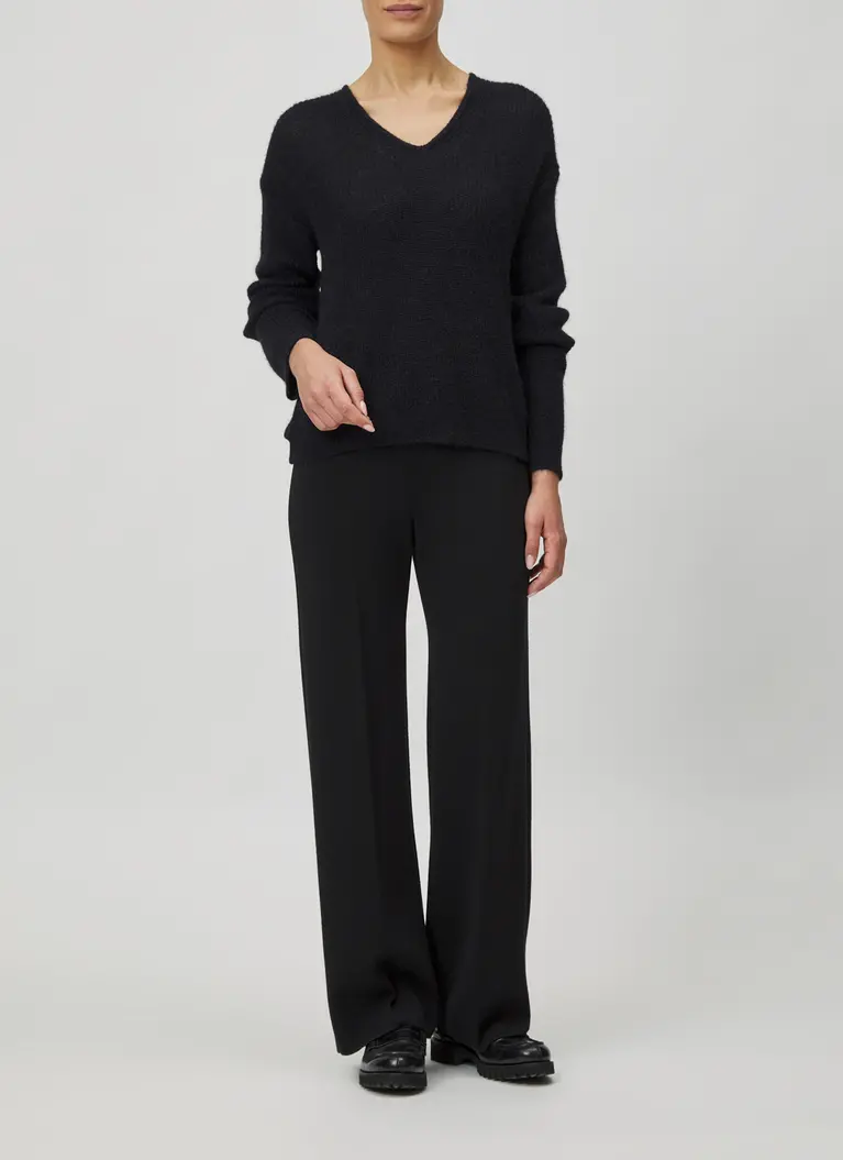 Maerz Muenchen V-Ausschnitt PulloverAlpaka-Mohair-MixArt. Nr. 386400-595