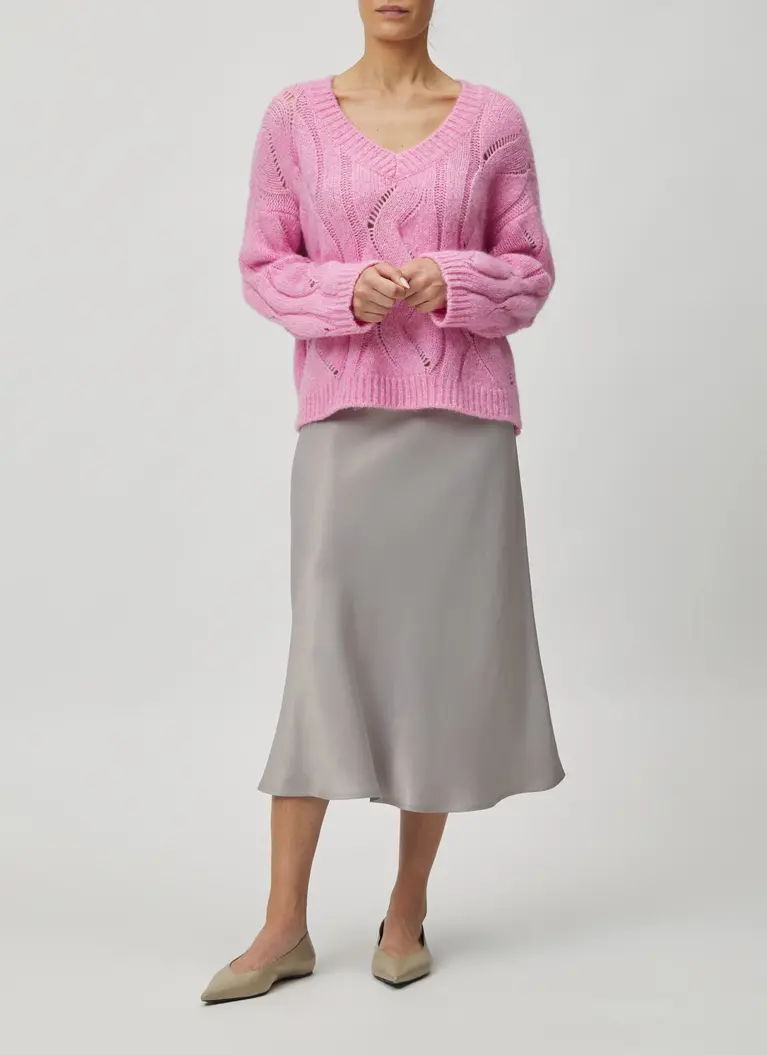 Maerz Muenchen V-AusschnittPullover Alpaka-Woll MischungArt. Nr. 392500-702