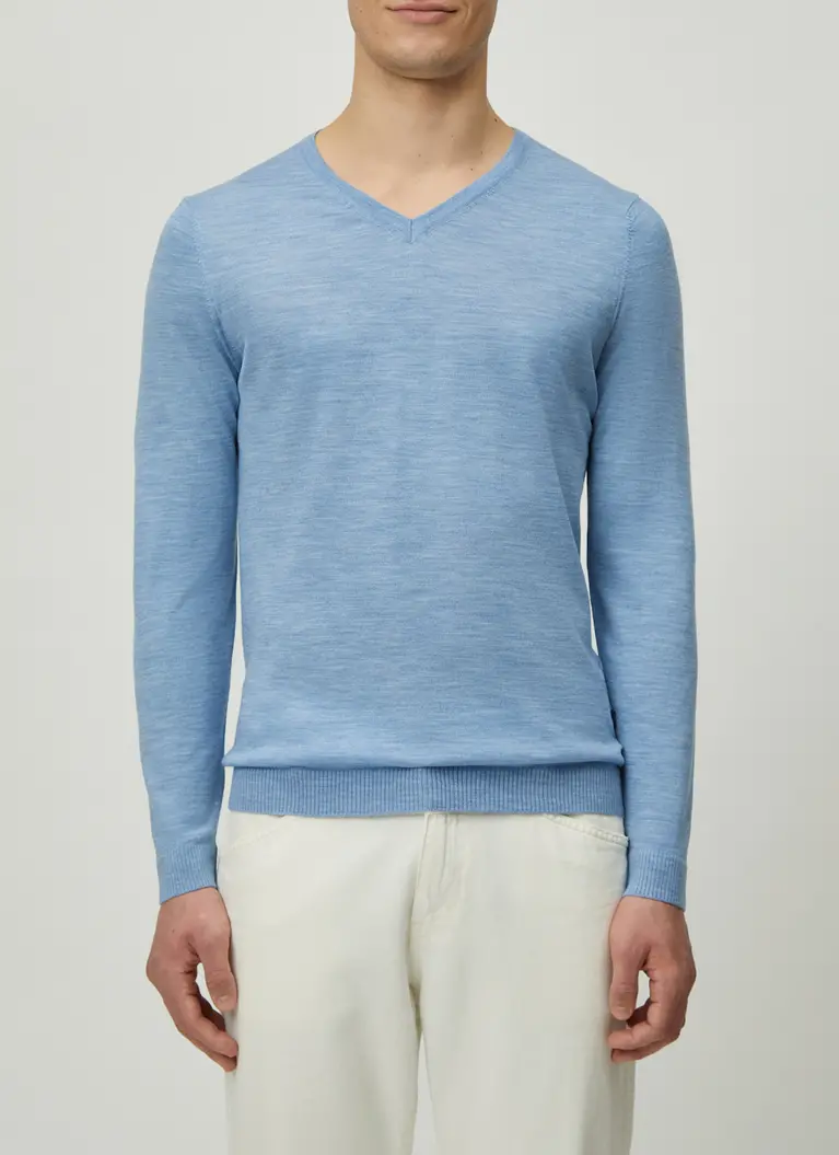 Maerz Muenchen V-Pullover100% MerinowolleArt. Nr. 403800-324