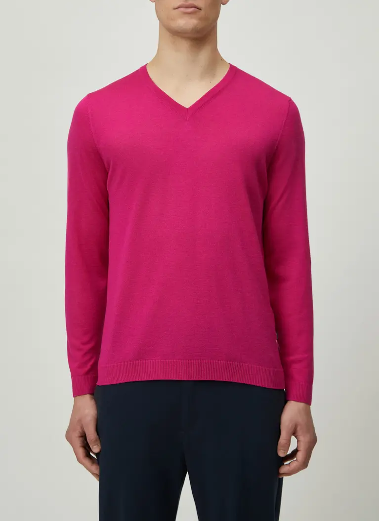 Maerz Muenchen V-Pullover100% MerinowolleArt. Nr. 403800-710