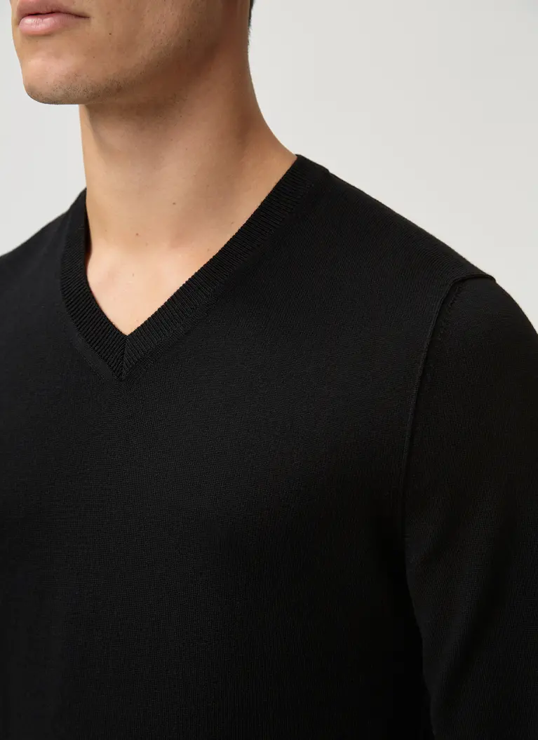 Maerz Muenchen V-Pullover100% MerinowolleArt. Nr. 420400-595