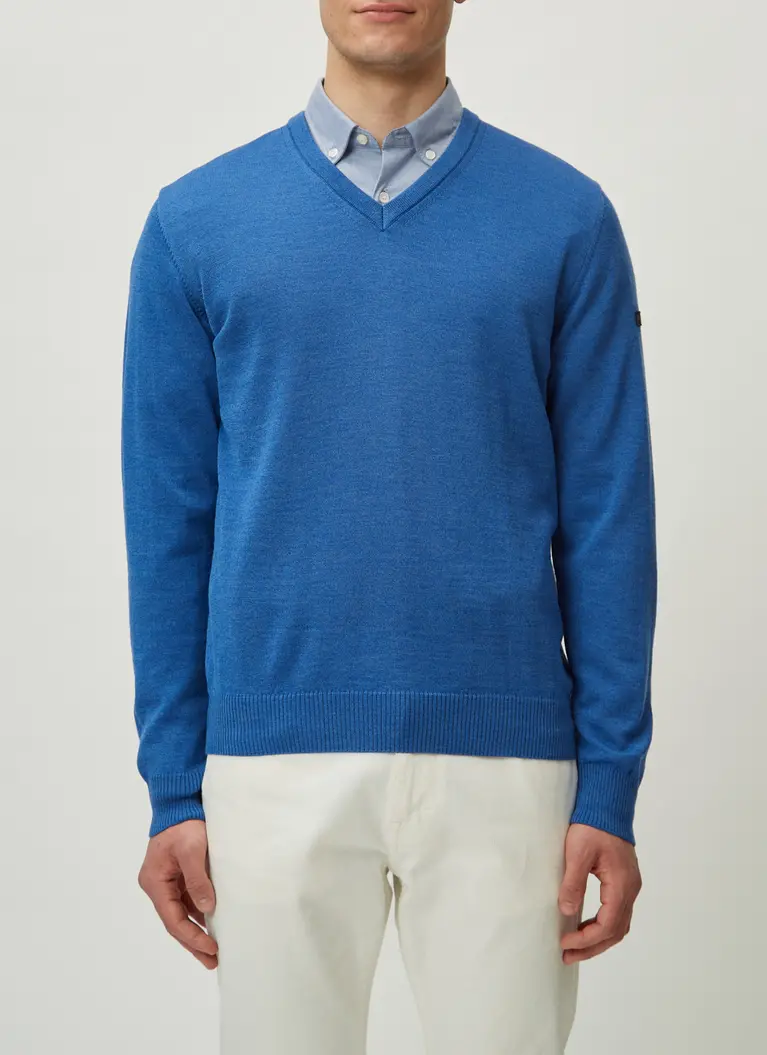 Maerz Muenchen V-Pullover100% MerinowolleArt. Nr. 490400-355