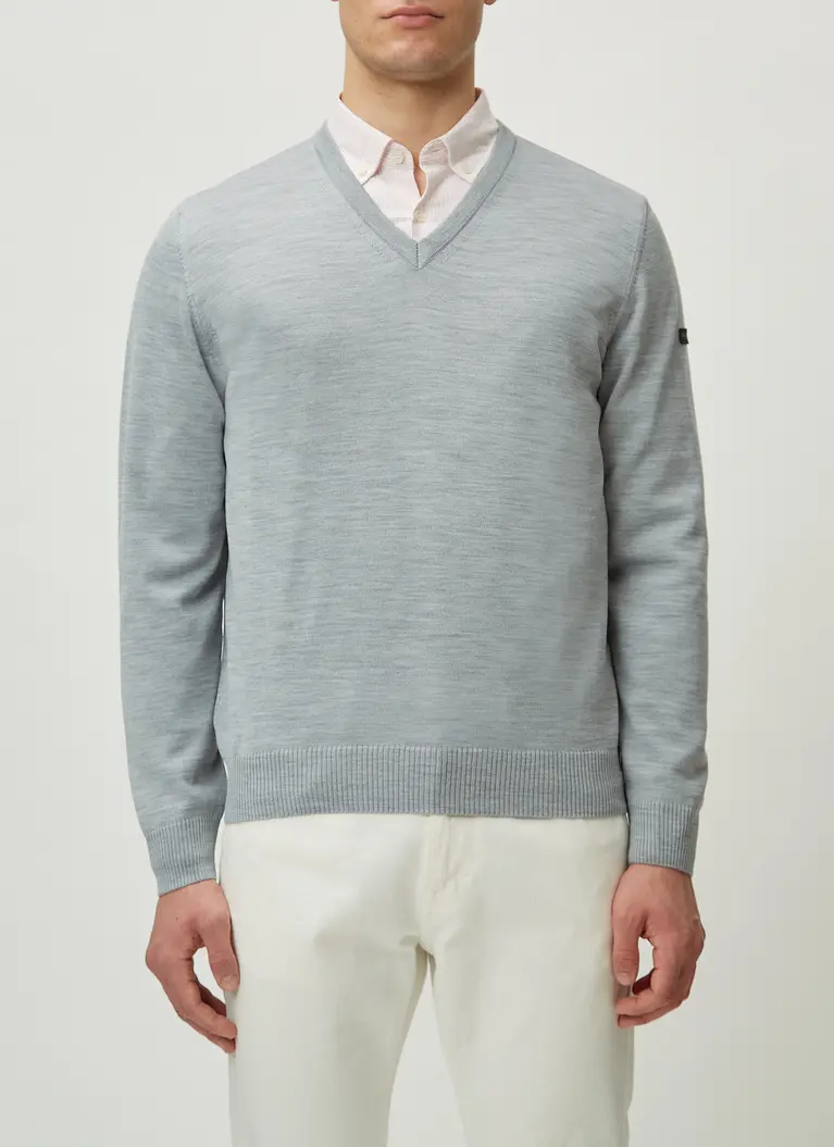 Maerz Muenchen V-Pullover100% MerinowolleArt. Nr. 490400-519