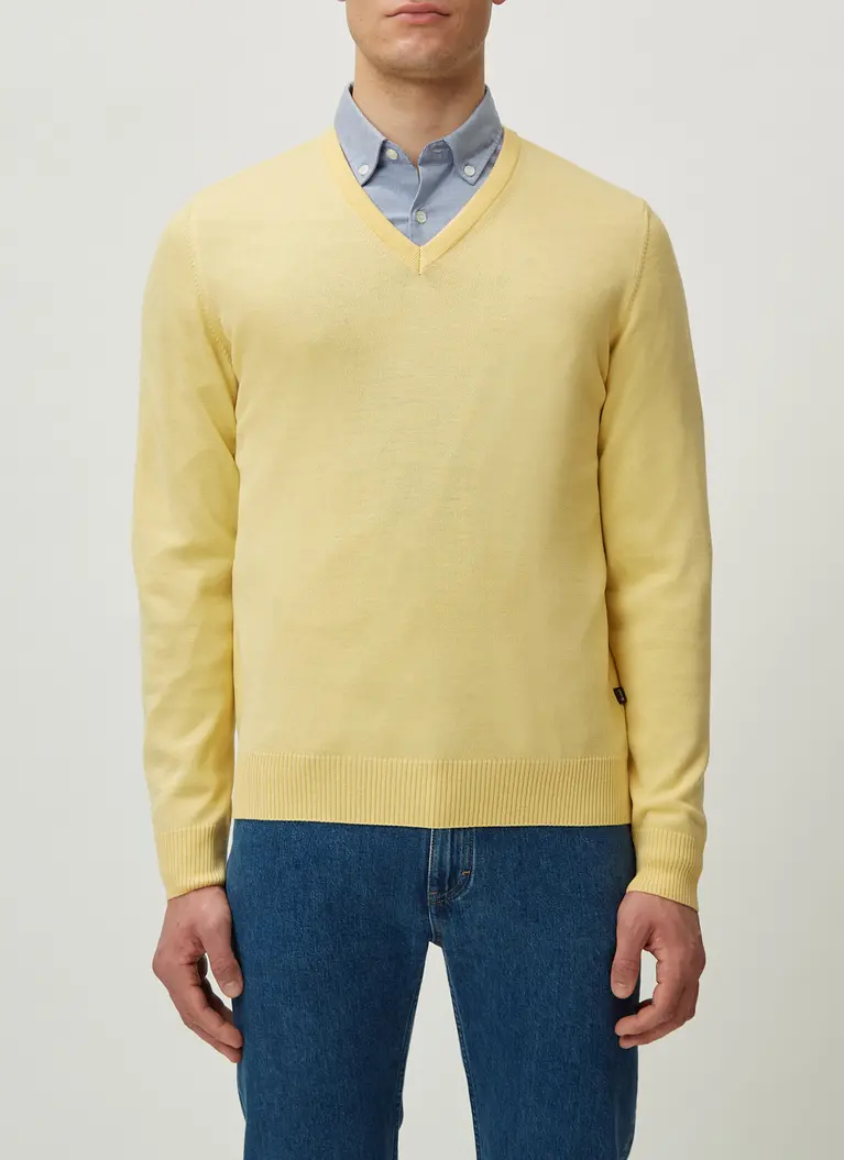 Maerz Muenchen V-Pullover100% MerinowolleArt. Nr. 490400-619