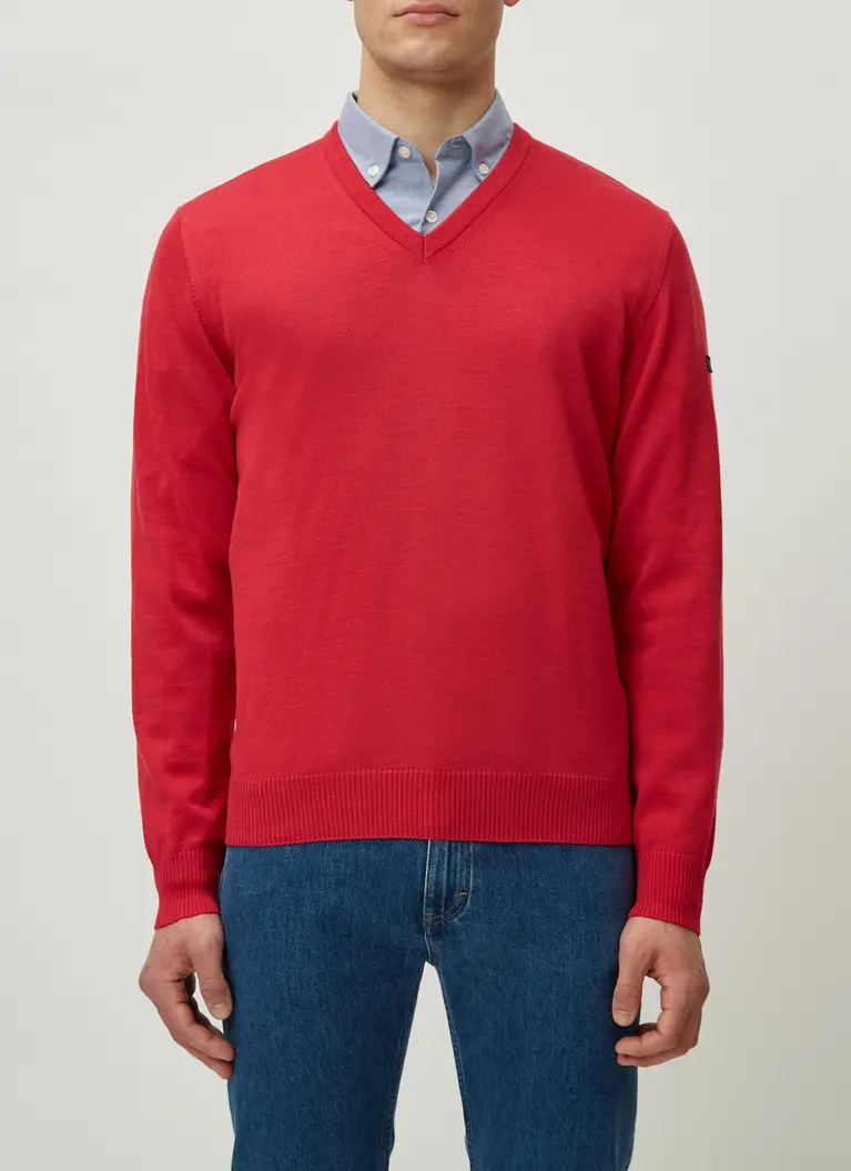 Maerz Muenchen V-Pullover100% MerinowolleArt. Nr. 490400-756