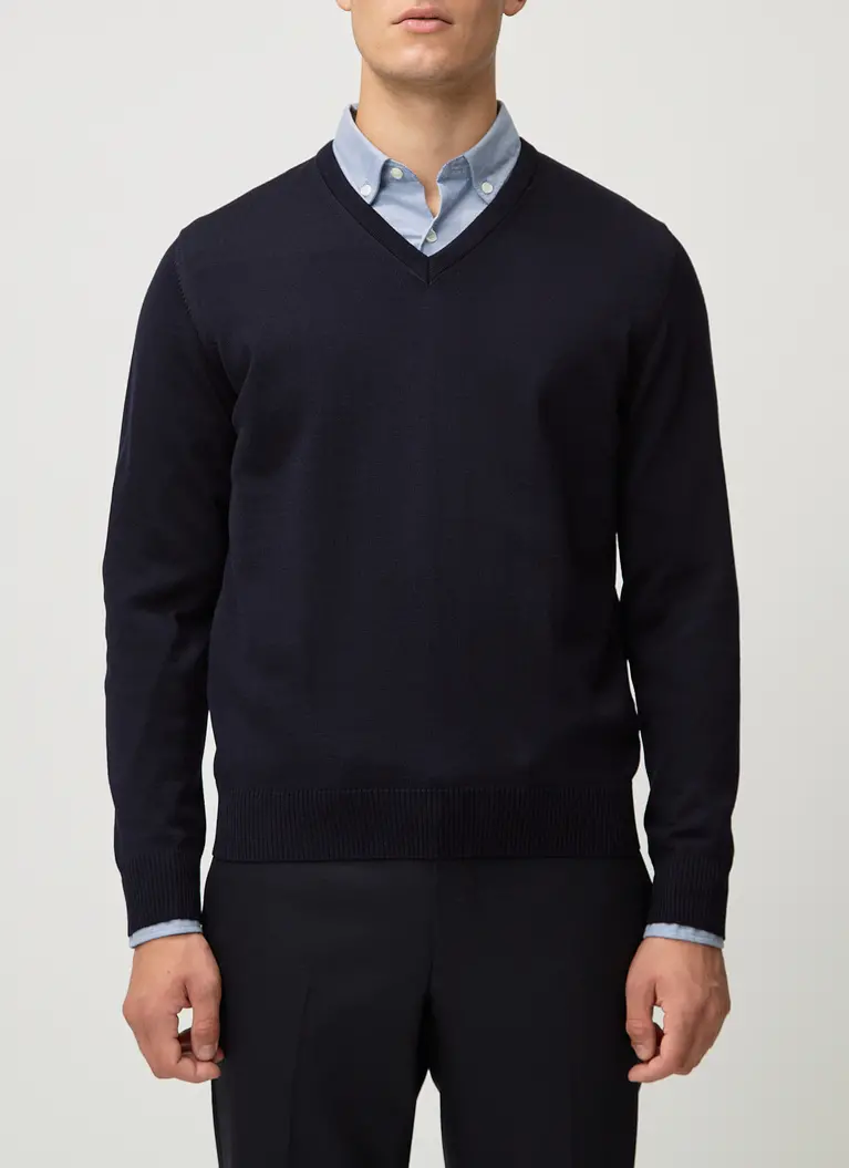 Maerz Muenchen V-Pullover100% MerinowolleArt. Nr. 490490-399