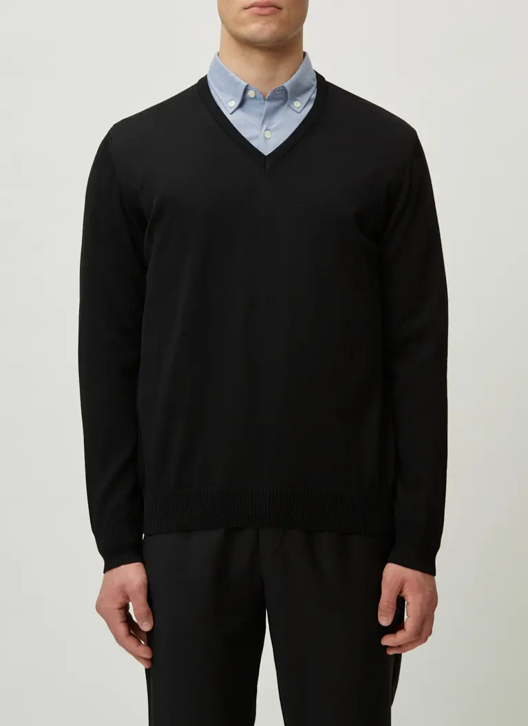 Maerz Muenchen V-Pullover100% MerinowolleArt. Nr. 490490-595