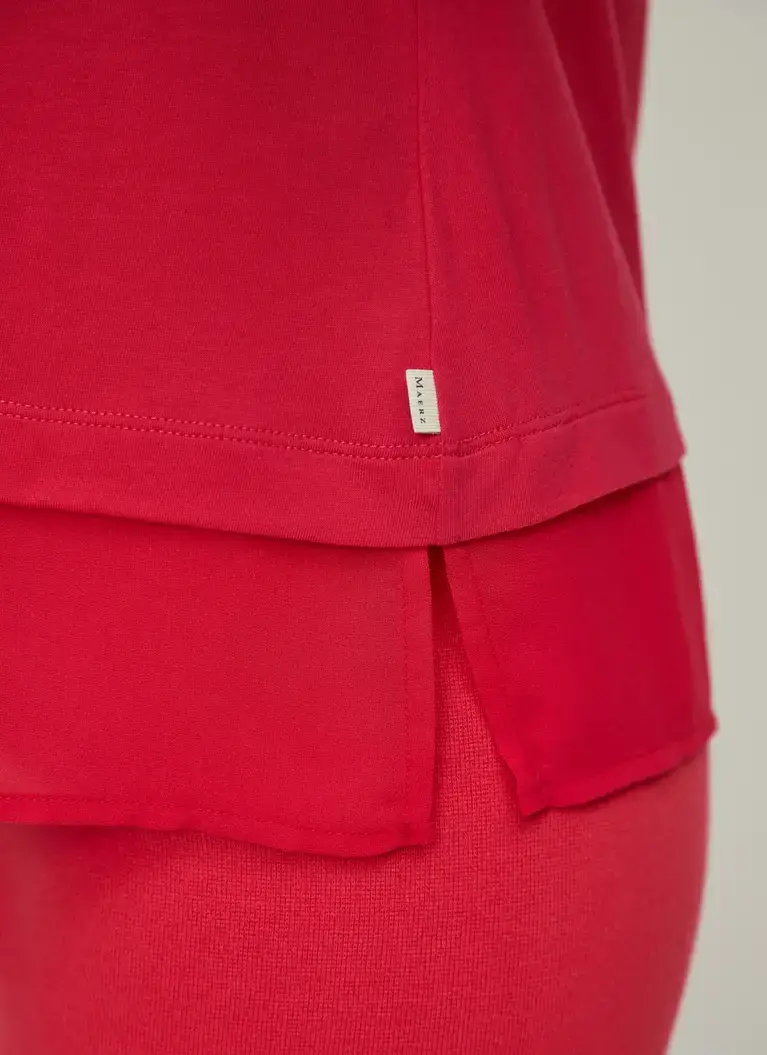 Maerz Muenchen V-ShirtBaumwoll-Modal-MischungArt. Nr. 120500-753