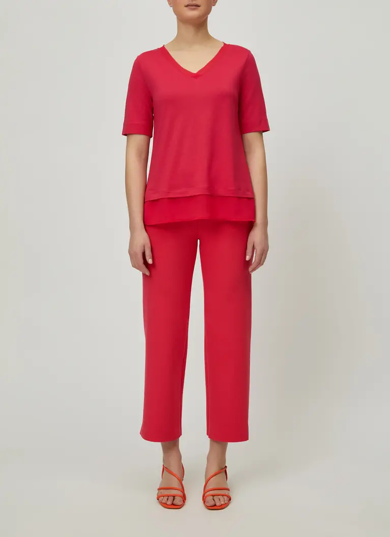 Maerz Muenchen V-ShirtBaumwoll-Modal-MischungArt. Nr. 120500-753