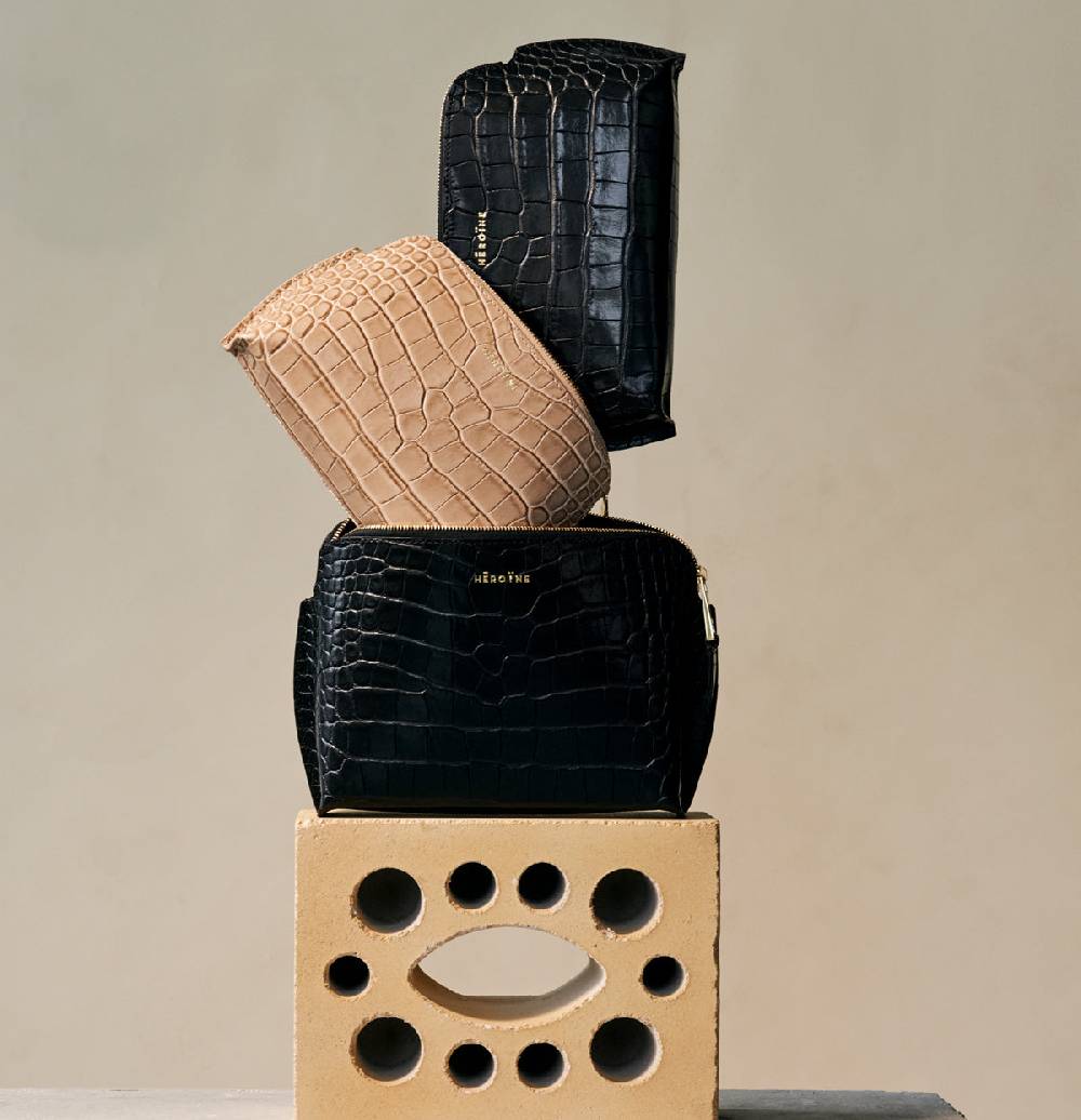 Maison Héroïne ANNE COSMETIC POUCH SMALL