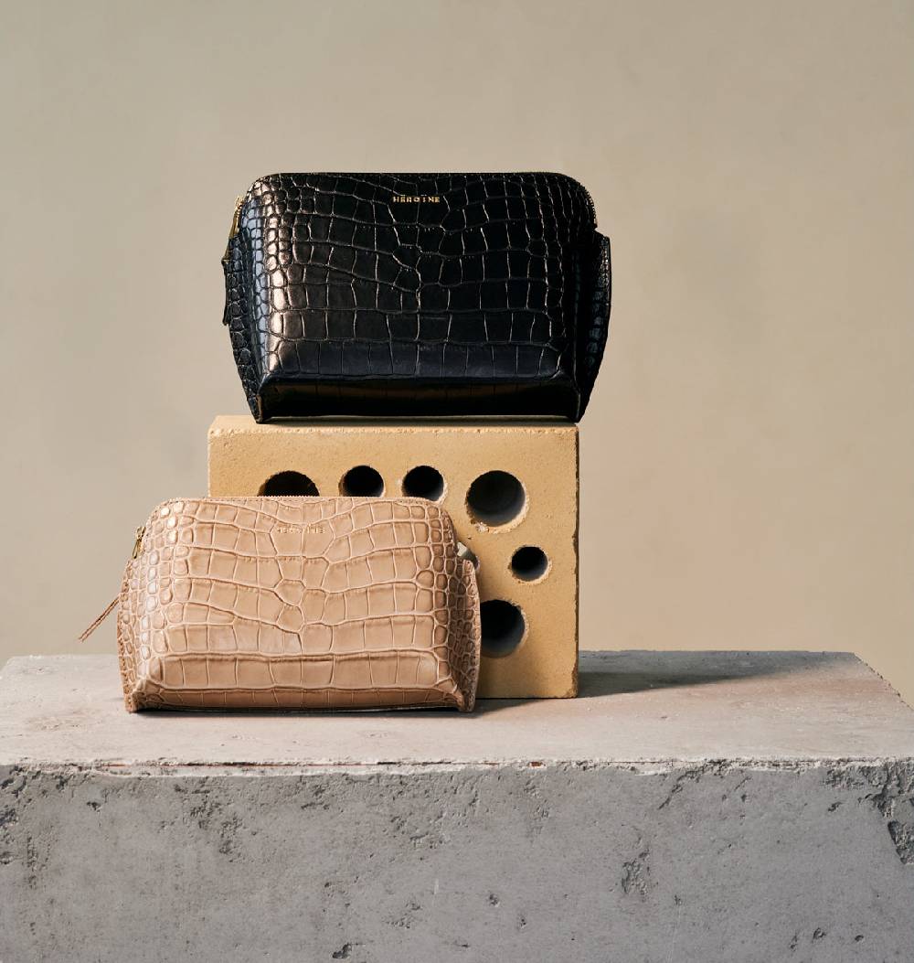 Maison Héroïne ANNE COSMETIC POUCH SMALL