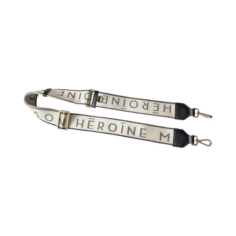 Maison Héroïne BI-COLOR LOGO SHOULDER STRAP