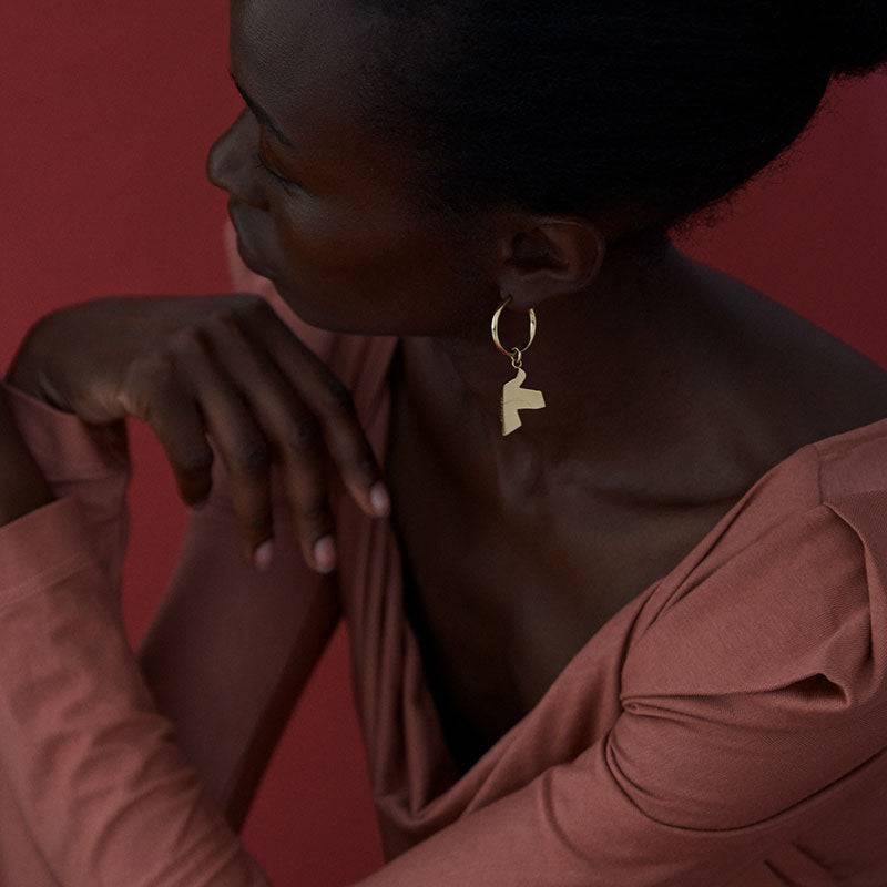 Maison Héroïne Birdy Ohrringe