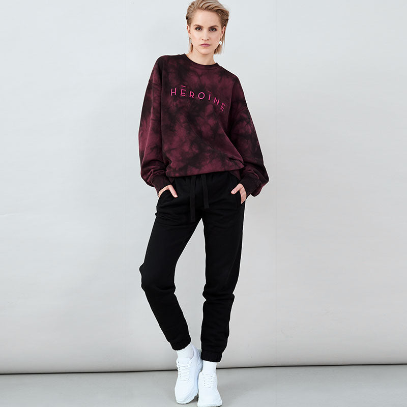 Maison Héroïne CLASSIC JOGGER BLACK