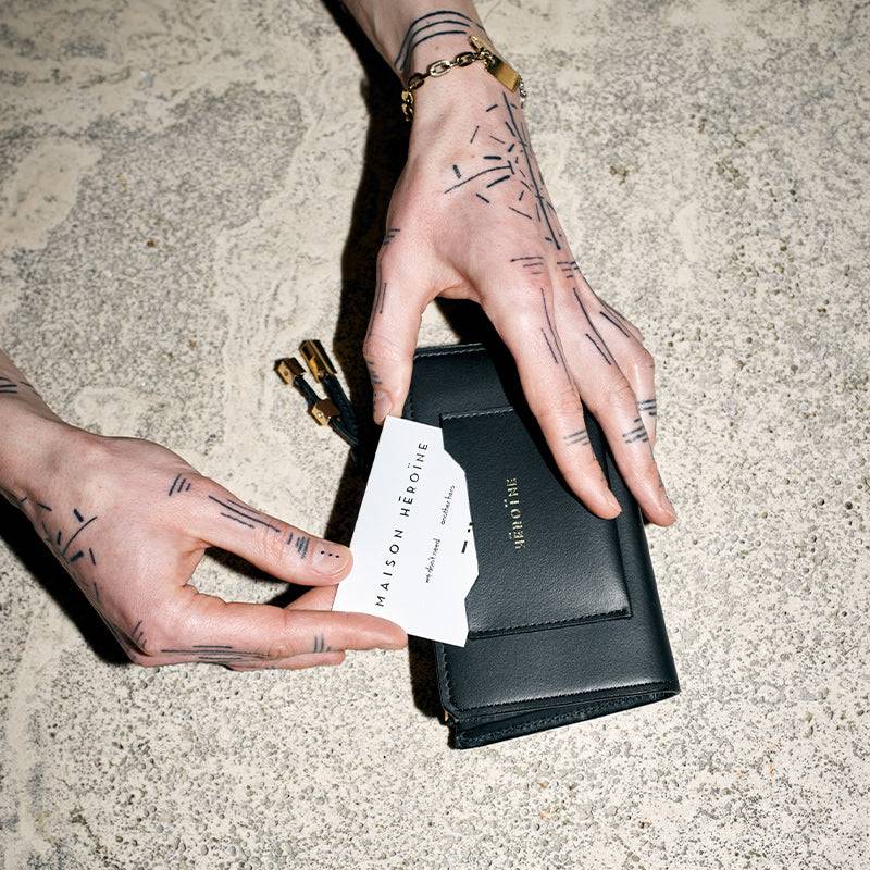 Maison Héroïne EVA ZIPAROUND WALLET