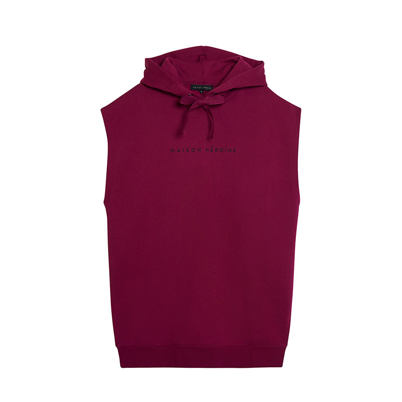 Maison Héroïne HĒROÏNE OVERSIZED HOODIE VEST