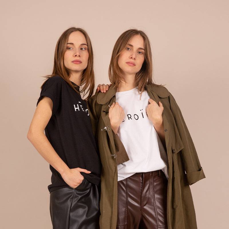 Maison Héroïne HĒROÏNE T-SHIRT BLACK