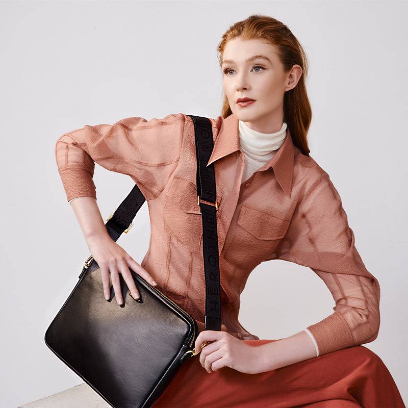 Maison Héroïne LOGO SHOULDER STRAP