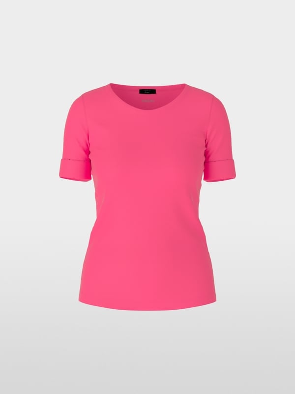 Marc Cain Baumwoll-T-Shirt Mit 3/4-Ärmel