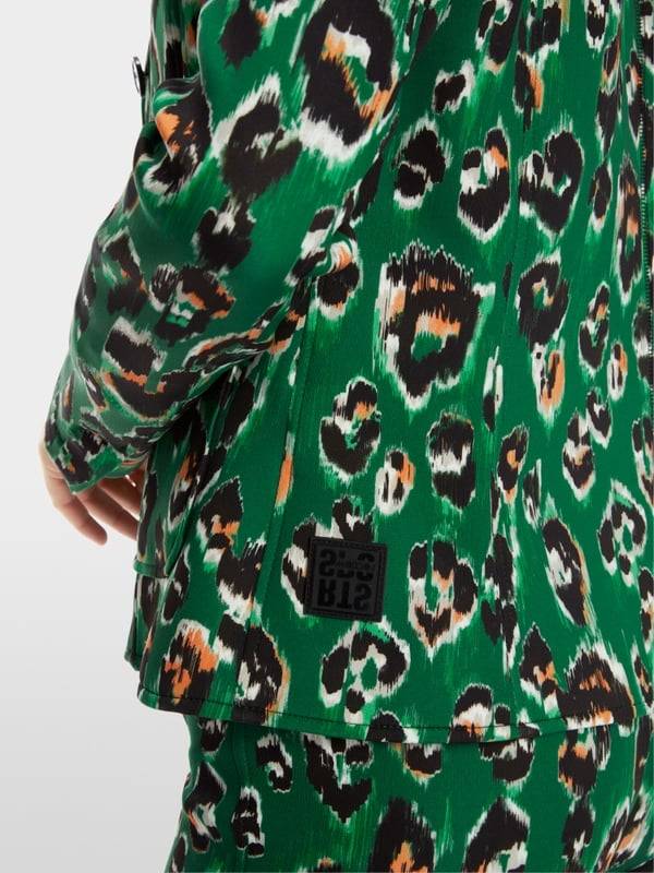 Marc Cain Blazer Im Greo-Print Auf Scuba-Jersey