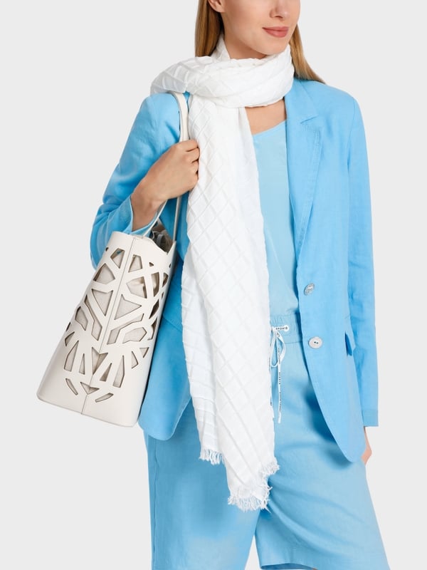 Marc Cain Blazer Im Knitterlook