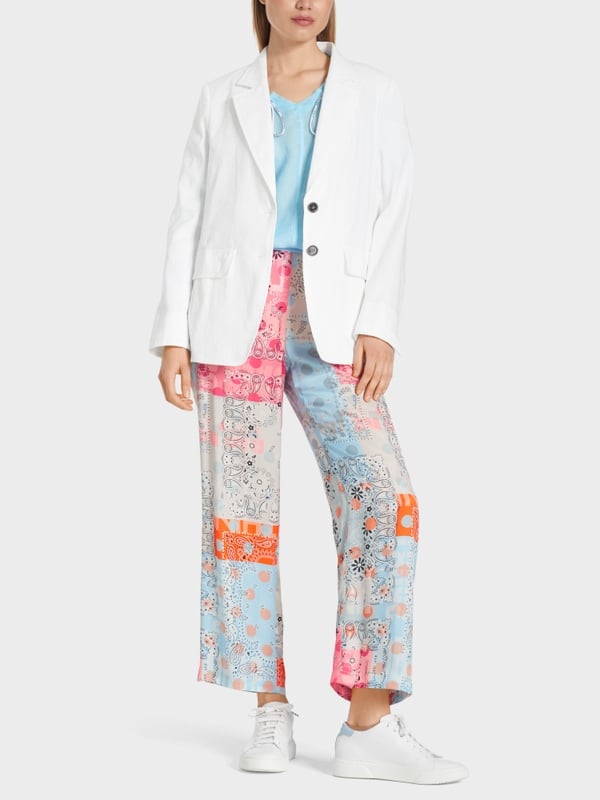 Marc Cain Blazer Im Knitterlook