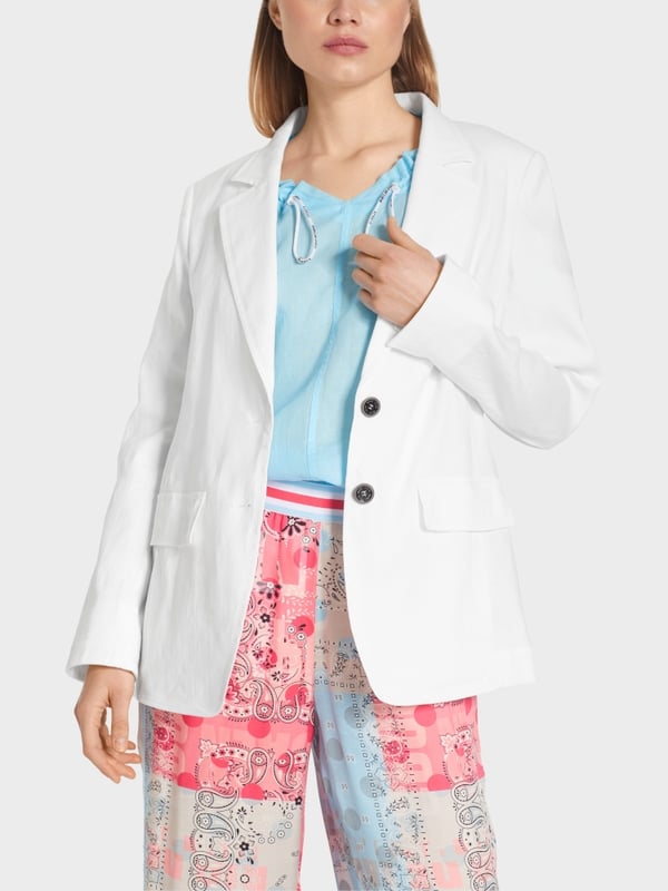 Marc Cain Blazer Im Knitterlook