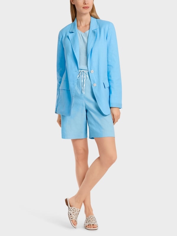 Marc Cain Blazer Im Knitterlook