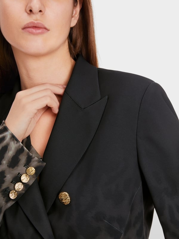 Marc Cain Blazer Im Leo-Dessin
