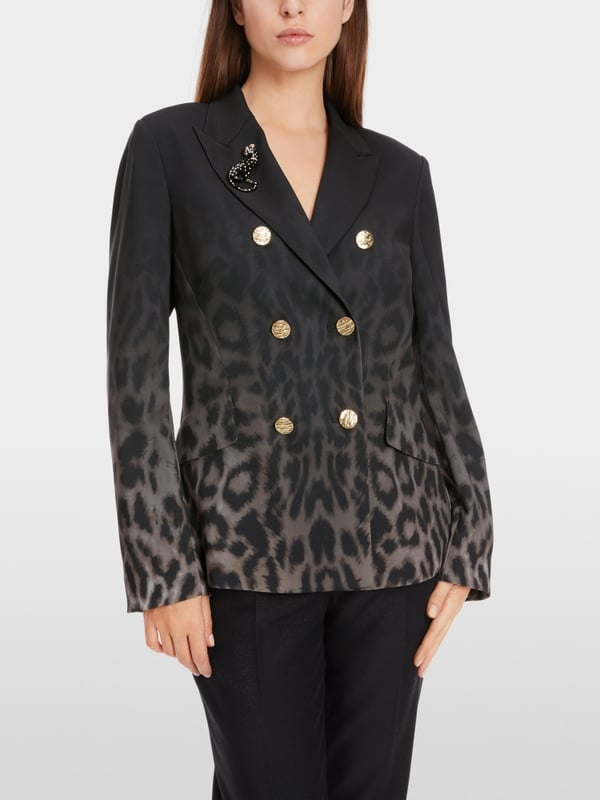 Marc Cain Blazer Im Leo-Dessin