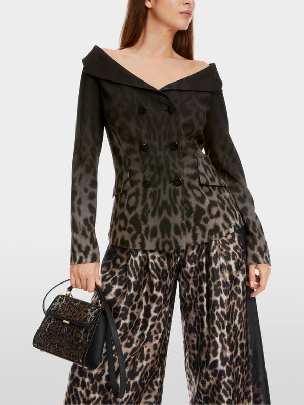 Marc Cain Blazer Im Off-Shoulder-Look