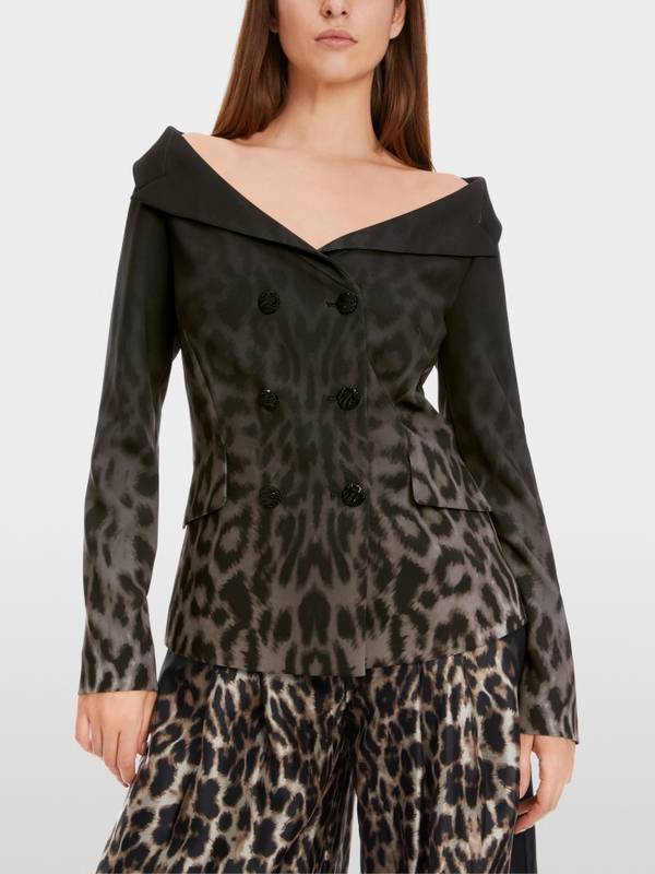 Marc Cain Blazer Im Off-Shoulder-Look