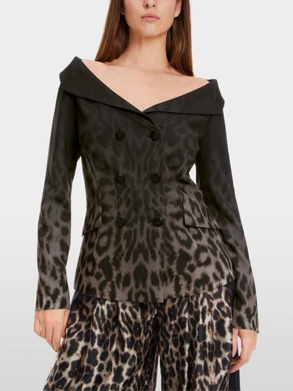 Marc Cain Blazer Im Off-Shoulder-Look
