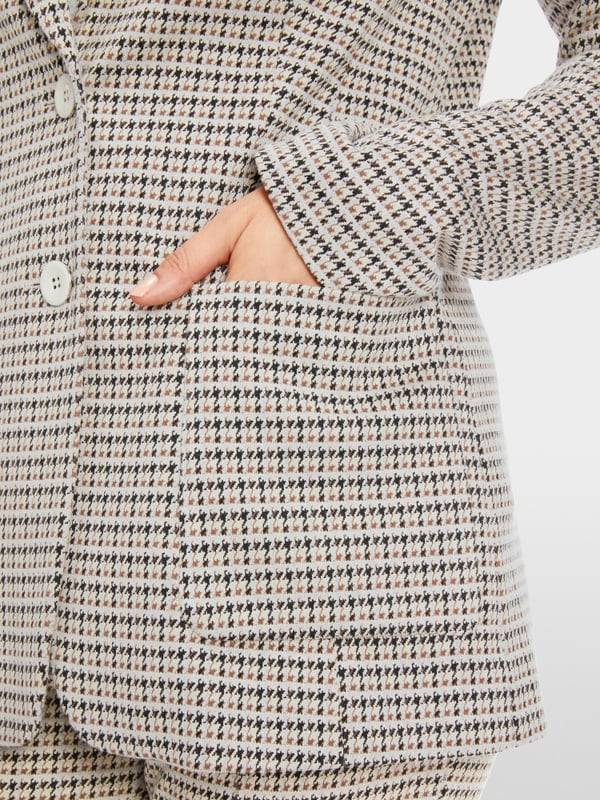 Marc Cain Blazer Mit Karo