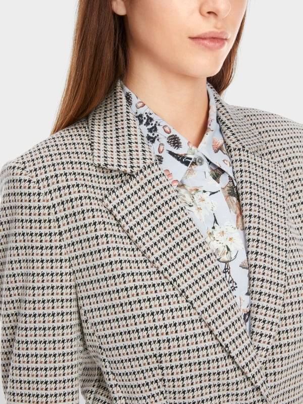 Marc Cain Blazer Mit Karo