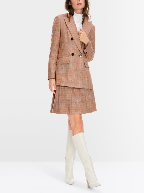 Marc Cain Blazer mit Mini-Pepita-Muster