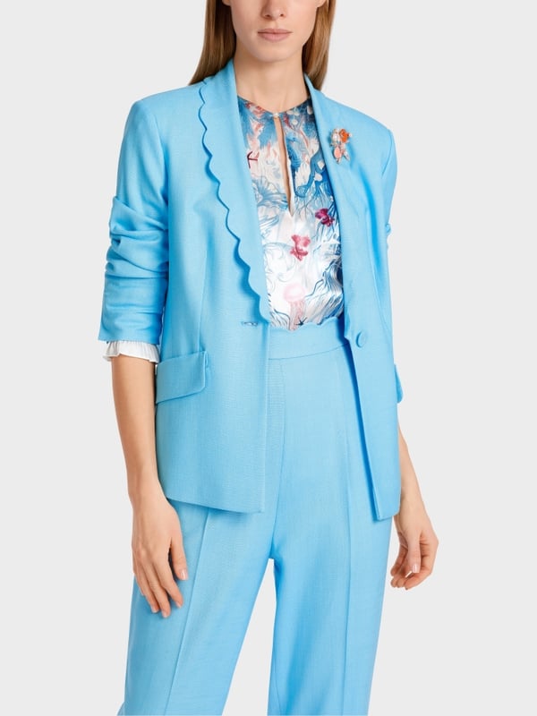 Marc Cain Blazer Mit Muschelrevers